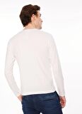 AT.P.CO Bisiklet Yaka Beyaz Erkek T-Shirt A279T72COT-