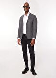 AT.P.CO Slim Fit Koyu Gri Erkek Ceket A272ROGER689L064-