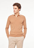 AT.P.CO Polo Yaka Slim Fit Turuncu Erkek Kazak A274A05L128-