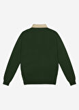 AT.P.CO Polo Yaka Slim Fit Yeşil Erkek Kazak A274A05L128-