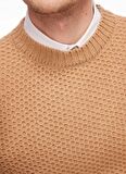 AT.P.CO Bisiklet Yaka Slim Fit Turuncu Erkek Kazak A274S30OMEGA-