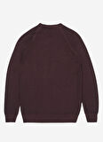 AT.P.CO Bisiklet Yaka Slim Fit Bordo Erkek Kazak A274S40RES-