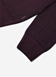 AT.P.CO Bisiklet Yaka Slim Fit Bordo Erkek Kazak A274S40RES-
