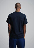 After Label Bisiklet Yaka Lacivert Erkek T-Shirt MYSENJS11/S9-_T-SHIRT UOMO