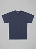 After Label Bisiklet Yaka Lacivert Erkek T-Shirt MYSENJS11/S9-_T-SHIRT UOMO