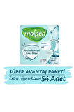 Molped Extra Hijyen Uzun Süper Ekonomik Ped 18 Li X 3 Adet