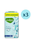 Molped Extra Hijyen Gece Süper Ekonomik Ped 16 Lı X 3 Adet