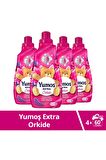 Yumoş Renk Koruma & Orkide Kokulu Renkliler için Sıvı Deterjan 60 Yıkama 4x1.44 lt
