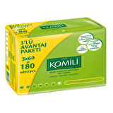 Komili Islak Havlu 3X60 Adet