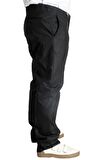 Mode XL Buyuk Beden Erkek Kumaş Pantolon Superior 21024 Siyah