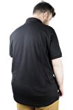 Mode XL Erkek T shirt Polo Skull 22304 Siyah
