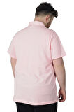 Mode XL Büyük Beden T-Shirt Polo 73 22332 Somon