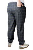 Mode XL Büyük Beden Erkek SweatPant 22512 Füme