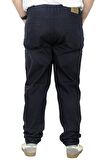 Mode XL Büyük Beden Erkek Gabardin Pantolon 5 Cep Doğa Classic 22920 Lacivert
