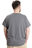Mode XL Büyük Beden Erkek T-shirt CHICAGO 23105 Antramelanj