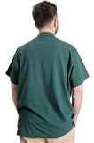 Mode XL Büyük Beden Erkek T-shirt Polo FRAGMENTED 23325 Nefti