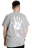 Mode XL Büyük Beden Erkek T-shirt LOST 23129 Grimelanj