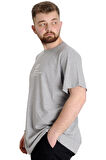 Mode XL Büyük Beden Erkek T-shirt LOST 23129 Grimelanj