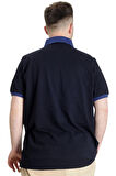 Mode XL Büyük Beden Erkek Polo T-shirt RANGERS 23342 Lacivert