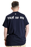 Mode XL Büyük Beden Erkek T-shirt TRUST 23150 Lacivert