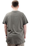 Mode XL Büyük Beden Baskılı Erkek T-Shirt Bisiklet Yaka SIMPLICITY U24046 Haki