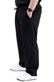Mode XL Büyük Beden Erkek Jogger Platin Jakar 24913 Siyah