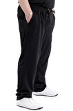 Mode XL Büyük Beden Erkek Jogger Platin Jakar 24913 Siyah