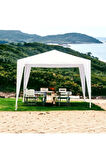 POLYESTER GAZEBO 3*3 MT ÇARDAK KAMELYA 2,5 MT YÜKSEKLİK