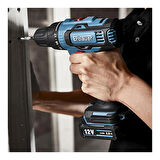 EDD12-Li-2 Çift Akülü Matkap 12V Vidalama