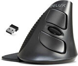  TechTic Kablosuz Dikey Mouse Sessiz 6 Tuşlu 800/1200/1600 DPI Bilek Destekli Ergonomik-Delux M618gx