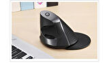 TechTic Kablosuz Dikey Mouse Sessiz 6 Tuşlu 800/1200/1600 DPI Bilek Destekli Ergonomik-Delux M618gx