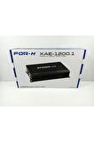 Mono Amfi 1200rms – Xae-1200.1d Bass Anfisi – Bass Kontrollü Mono Anfi
