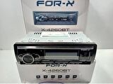 For-x X-4260BT 4x60w Bluetoothlu 7 Renk Oto Teyp