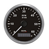 Mors Devir Gouml;stergesi 6000 Rpm Siyah