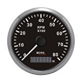Mors Devir Gouml;stergesi 8000 Rpm Siyah