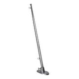 Saray Bayrak Direği Krom Boy:60 Cm