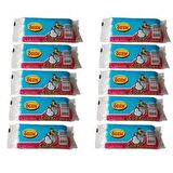 Ögem Küçük Boy Çöp Poşeti 40x50 Cm 40'lı Rulo 10 Paket Şeffaf