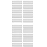 Almina Mini Boy Çöp Poşeti 40x50 Cm 40'lı Rulo 20 Paket Şeffaf