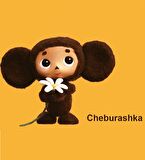 Sevimli Cheburashka Peluş Oyuncak- Koca Gözlü Rus Anime Cheburashka Bebek - 30 cm