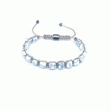 Varisit Taşı Küp Kesim Makrome Bileklik