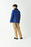 Stuf&Co  /Barn Yağlı Ceket AEGEAN BLUE / Barn Wax Jacket/  Barn Waxed Cotton Jacket  