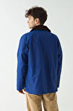 Stuf&Co  /Barn Yağlı Ceket AEGEAN BLUE / Barn Wax Jacket/  Barn Waxed Cotton Jacket  