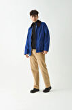 Stuf&Co  /Barn Yağlı Ceket AEGEAN BLUE / Barn Wax Jacket/  Barn Waxed Cotton Jacket  