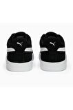 Puma Erkek Siyah Beyaz Süet Smash 3.0 Sneaker Ayakkabı VO39098401 