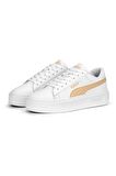 PUMA KADIN BEYAZ KAJU SMASH PLATFORM V3 SNEAKER SPOR AYAKKABI VO39075803