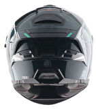 Brutale Kryptic Kask Black Green - Pinlock Dahil