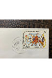 Cuba FDC / Küba İlk gün Zarfı IIV ANİVERSARİO DE LA CREACİON DEL İNDER