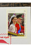 2011 İngiltere Kraliyet HRH THE DUKE & DUCHESS OF CAMBRİDGE Celebrating the Royal Tour to Canada an