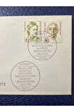 ALMANYA ÖZEL PULLU ve DAMGALI DEVAMLI SERİ ÜNLÜ KADINDLAR 1991 BONN FDC SERİ NO'LU