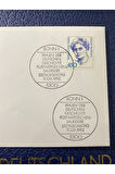 ALMANYA ÖZEL PULLU ve DAMGALI FDC DEVAMLI SERİ ÜNLÜ KADINDLAR 1991 BONN SERİ NO'LU